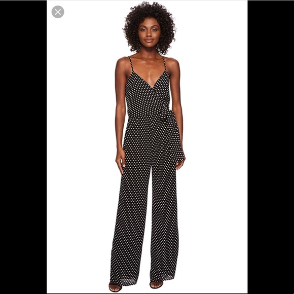 michael kors polka dot jumpsuit